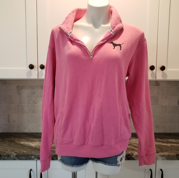 PINK Victoria's Secret Tops - PINK Victoria's Secret | Pink Cotton Pullover M